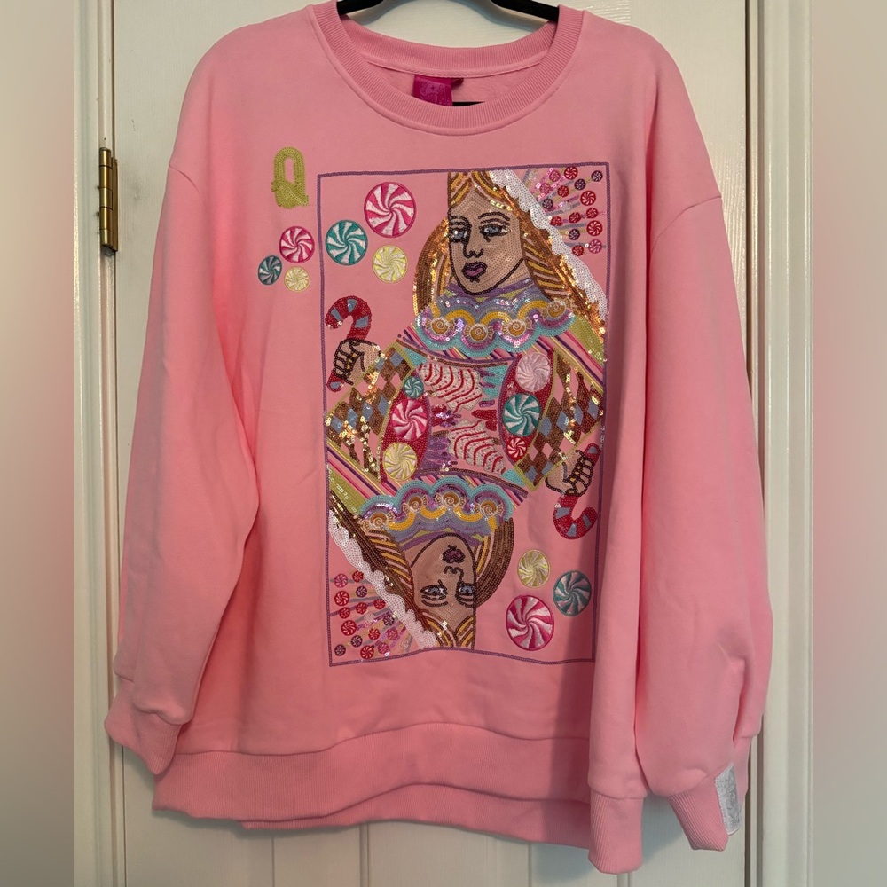 Queen of Sparkles Sweatshirt - Picture 3 of 6